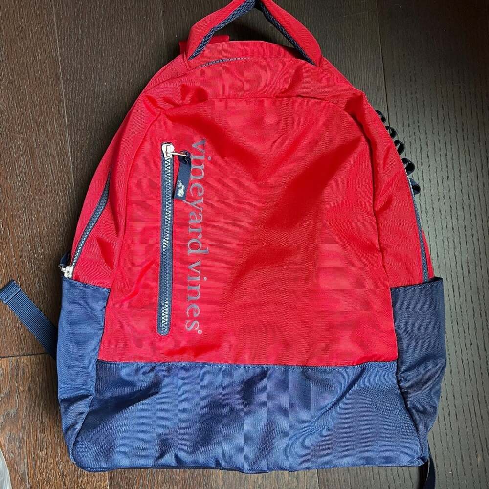 Vineyard Vines for Target Red & Navy 18" Backpack